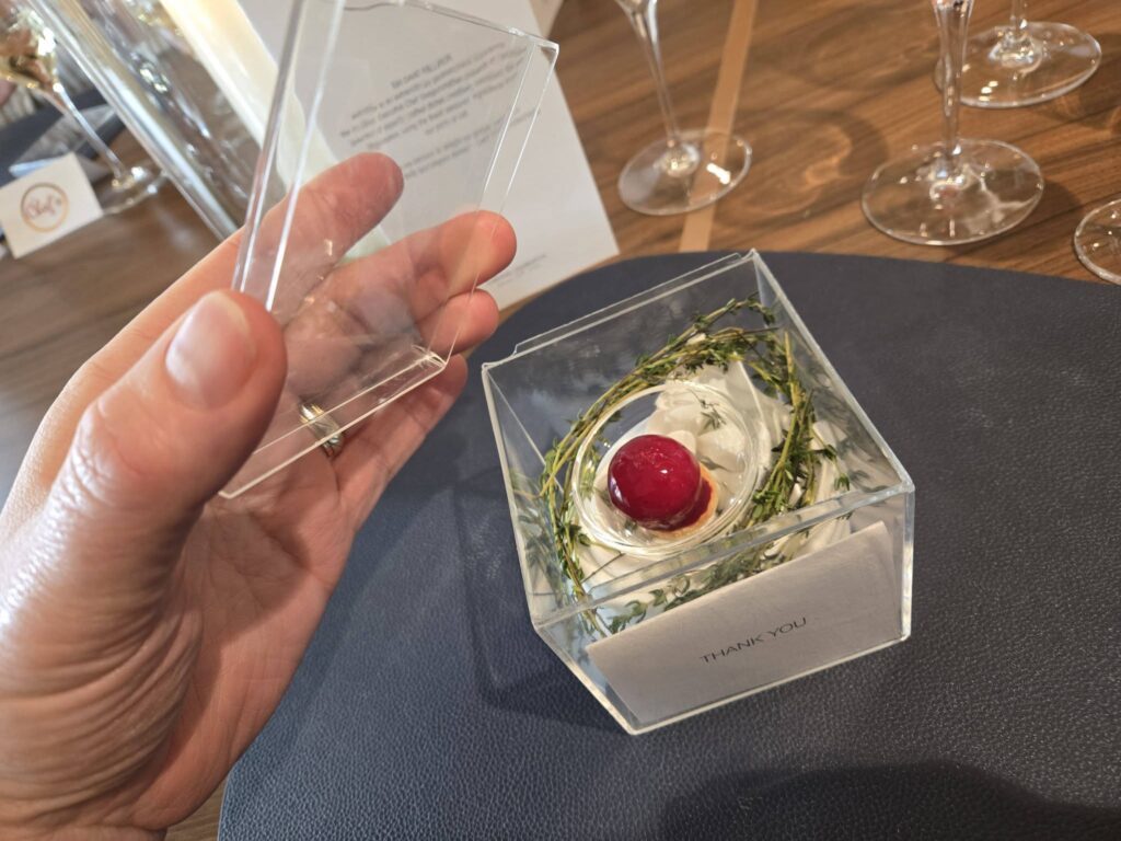 A limited-seat culinary experience with champagne, a live galley tour, and a multicourse Chef’s Table dinner hosted by the Master Executive Chef.